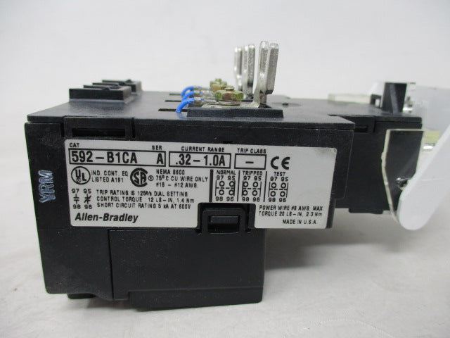 Allen Bradley via TCS 592B1CA Ser. A NSNP 592 B1CA
