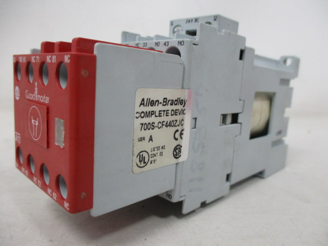 Allen Bradley via TCS 700SCF440ZJC Ser. A NSNP 700S CF440ZJC