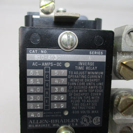 Allen Bradley via TCS 810A03C Ser. A NSNP  810 A03C