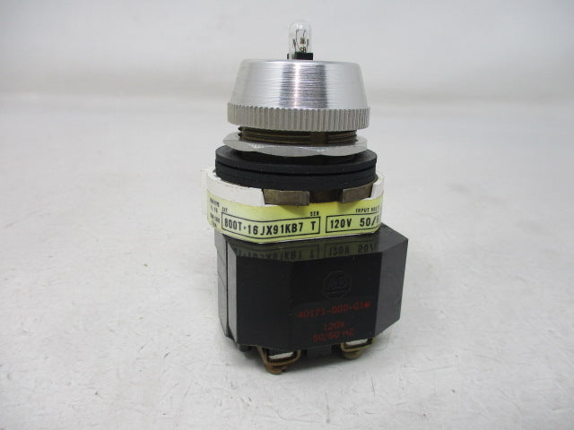 Allen Bradley via TCS 800T16JX91KB7 Ser. T NSNP  800T 16JX91KB7