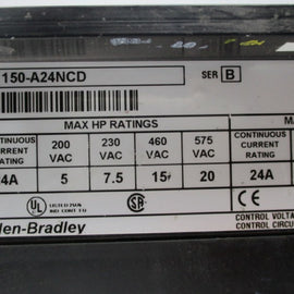 Allen Bradley via TCS 150A24NCD Ser. B NSNP 150 A24NCD