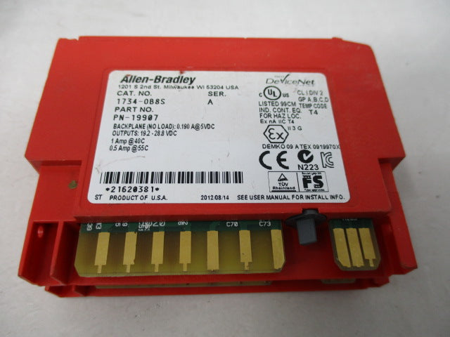 Allen Bradley via TCS 1734OB8S NSNP 1734 OB8S