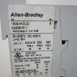 Allen Bradley via TCS 190SANDJ2CA63RR11 Ser. B NSNP
