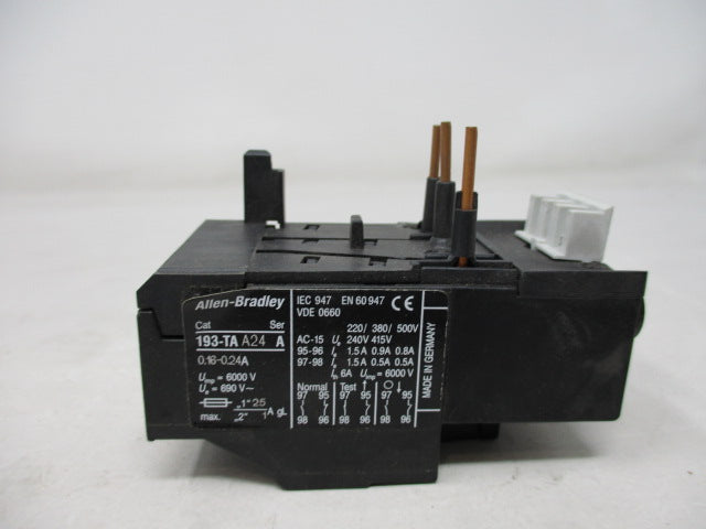 Allen Bradley via TCS 193TAA24 Ser. A NSNP 193 TAA24