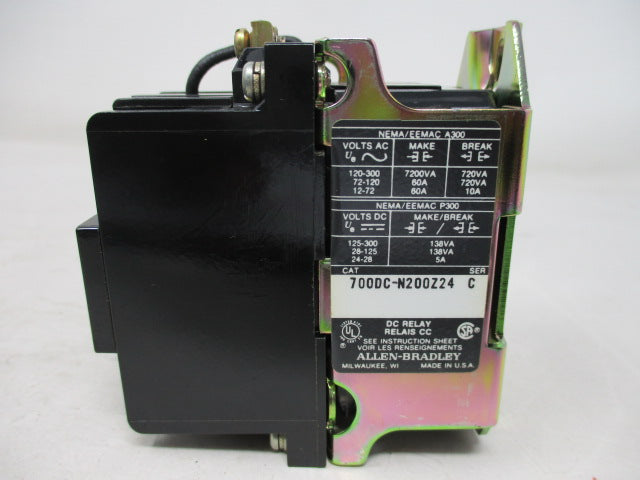 Allen Bradley via TCS 700DCN200Z24 Ser. C NSNP 700DC N200Z24