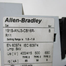 Allen Bradley via TCS 191SANJ3CB16RR11 Ser. B NSNP