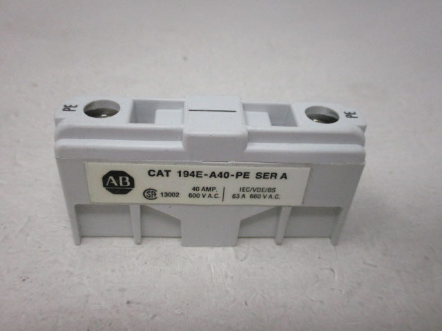 Allen Bradley via TCS 194EA40PE Ser. A NSNP 194E A40 PE