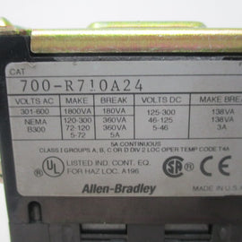 Allen Bradley via TCS 700R710A24 Ser. B NSNP 700 R710A24