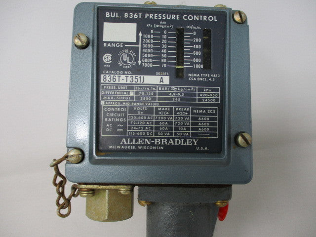 Allen Bradley via TCS 836TT351J Ser. A NSNP 836T T351J