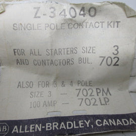 Allen Bradley via TCS Z34040 NSNP Z 34040