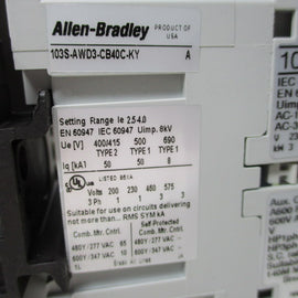 Allen Bradley via TCS 103SAWD3CB40CKY Ser. A NSNP 103S AWD3 CB40C KY