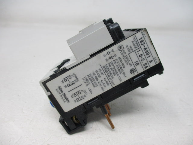 Allen Bradley via TCS 193A4D1 Ser. A NSNP 193 A4D1