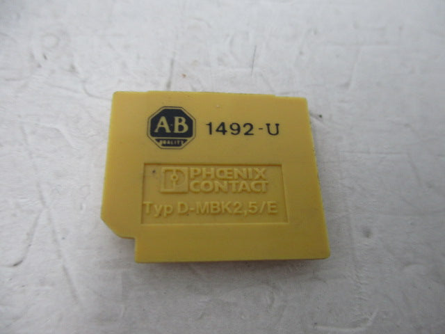 Allen Bradley via TCS 1492UDMBK2.5/E NSNP 1492 U D MBK2.5/E