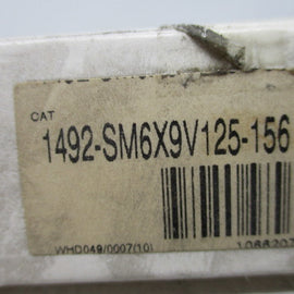 Allen Bradley via TCS 1492SM6X9V125156 NSNP 1492 SM6X9V125 156