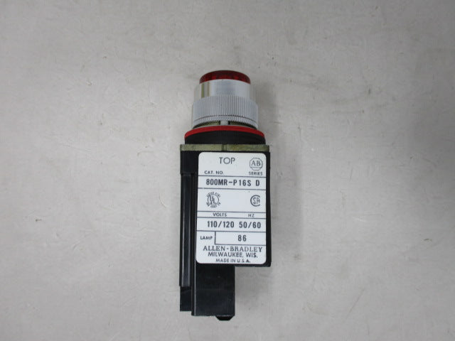 Allen Bradley via TCS 800MRP16RS Ser. D NSNP 800MR P16RS