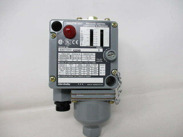 Allen Bradley via TCS 836TT251JX22X9 Ser. B NSNP 836T T251JX22X9