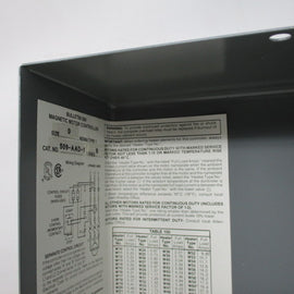 Allen Bradley via TCS 509AAD1 Ser. B NSNP 509 AAD 1