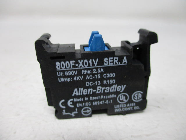 Allen Bradley via TCS 800FX01V Ser. A NSNP 800F X01V