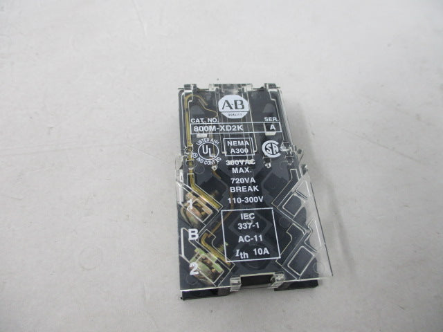 Allen Bradley via TCS 800MXD2K Ser. A NSNP 800M XD2K
