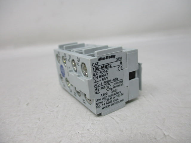 Allen Bradley via TCS 195MB22 Ser. A NSNP 195 MB22