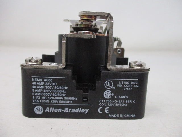 Allen Bradley via TCS 700HG46A1 Ser. C NSNP 700 HG46A1