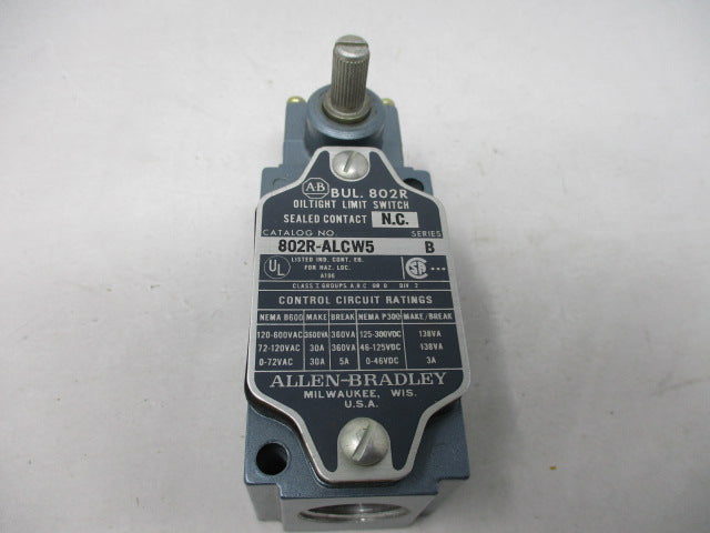 Allen Bradley via TCS 802RALCW5 Ser. B NSNP