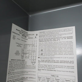 Allen Bradley via TCS 509CAH Ser. B NSNP 509 CAH