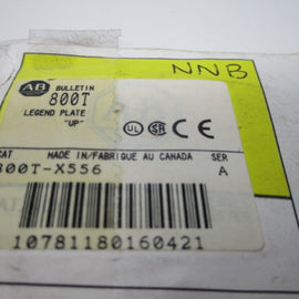 Allen Bradley via TCS 800TX556 NSNP 800T X556