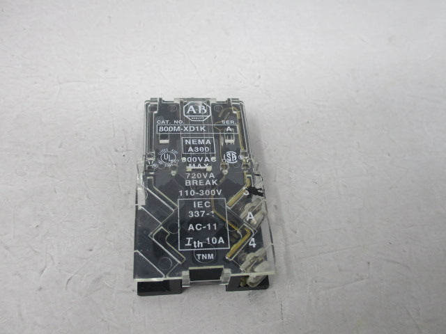 Allen Bradley via TCS 800MXD1K Ser. A NSNP 800M XD1K