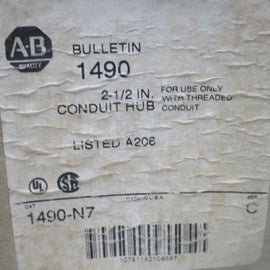 Allen Bradley via TCS 1490N7 Ser. C NSNP  1490 N7