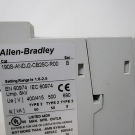 Allen Bradley via TCS 190SANDJ2CB25CR00 Ser. B NSNP