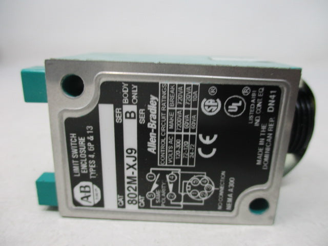 Allen Bradley via TCS 802MXJ9 Ser. B NSNP  802M XJ9