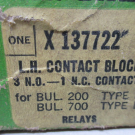 Allen Bradley via TCS X137722 NSNP X 137722