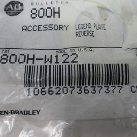 Allen Bradley via TCS 800HW122 Ser. D NSNP 800H W122