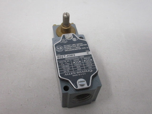 Allen Bradley via TCS 802THW2 Ser. C NSNP  802T HW2