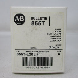 Allen Bradley via TCS 855TL20LF Ser. A NSNP 855T L20LF