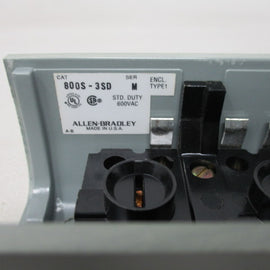 Allen Bradley via TCS 800S3SD Ser. M NSNP  800S 3SD