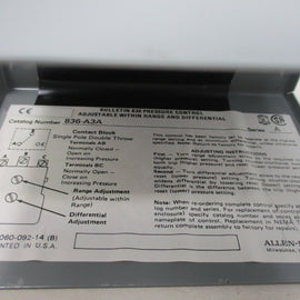 Allen Bradley via TCS 836A3A Ser. A NSNP 836 A3A