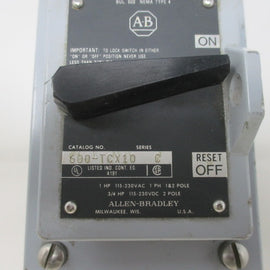 Allen Bradley via TCS 600TCX10 Ser. C NSNP  600 TCX10