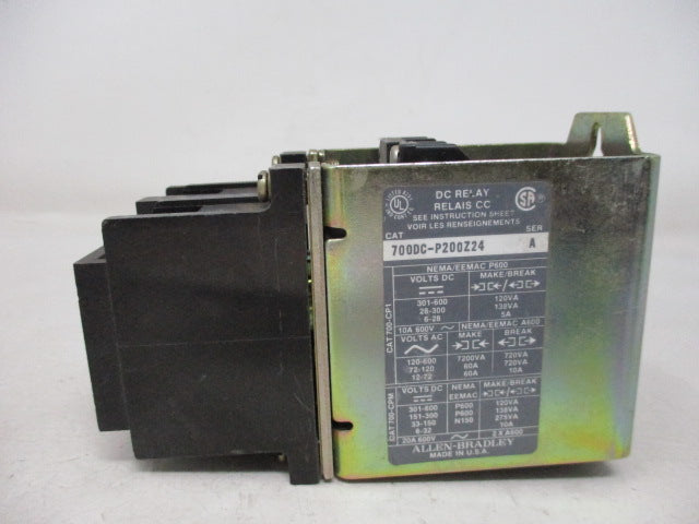 Allen Bradley via TCS 700DCP200Z24 Ser. A NSNP 700DC P200Z24