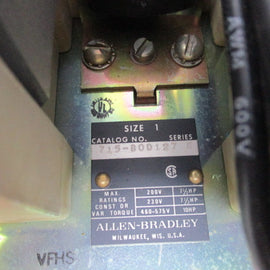 Allen Bradley via TCS 715BOD127 Ser. K NSNP  715 BOD 127