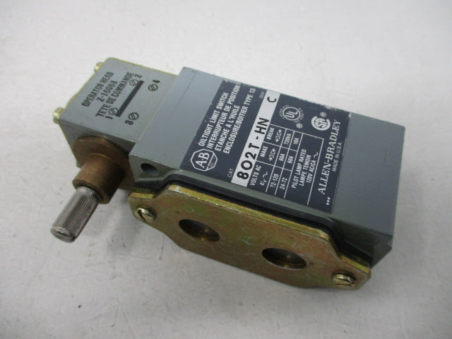Allen Bradley via TCS 802THN Ser. C NSNP 802T HN