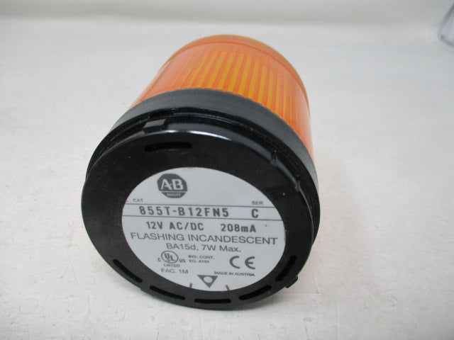 Allen Bradley via TCS 855TB12FN5 Ser. C NSNP 855T B12FN5