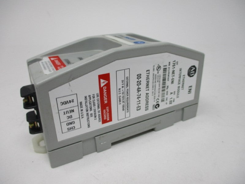 Allen Bradley via TCS 1761NETENI Ser. A NSNP 1761 NET ENI