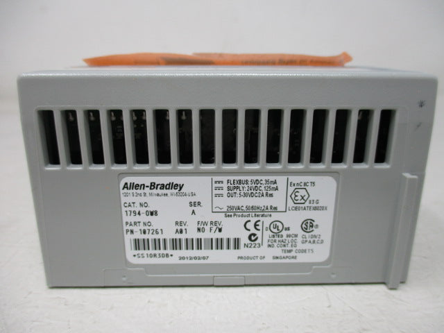 Allen Bradley via TCS 1794OW8 Ser. A NSNP 1794 OW8