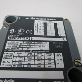 Allen Bradley via TCS 836TT253JX20 Ser. A NSNP 836T T253JX20