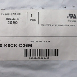 Allen Bradley via TCS 2090K6CKD26M Ser. B NSNP 2090 K6CK D26M