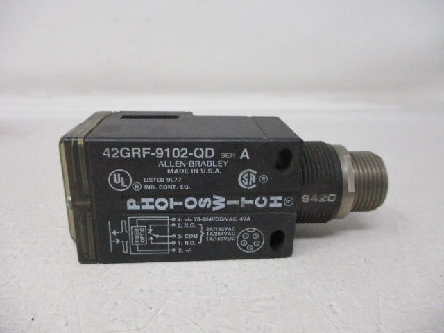Allen Bradley via TCS 42GRF9102QD Ser. A NSNP 42GRF 9102 QD