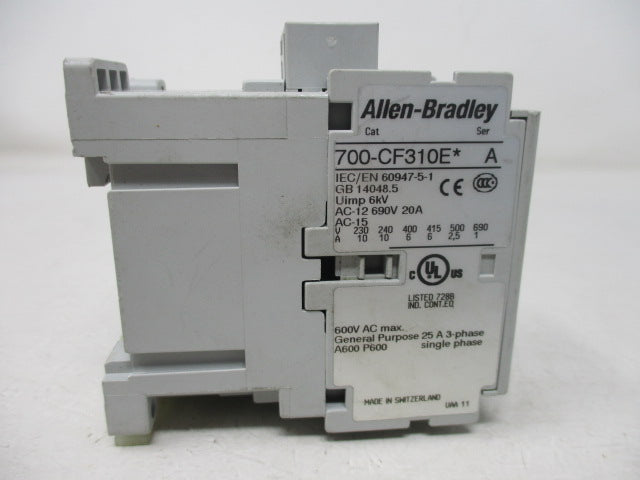 Allen Bradley via TCS 700CF310EJ Ser. A NSNP 700 CF310EJ