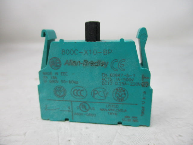 Allen Bradley via TCS 800CX10BP NSNP 800C X10 BP